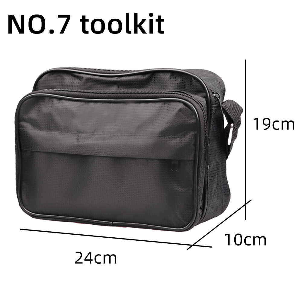 Kit de herramientas de fibra óptica, bolsa de almacenamiento de cuchillo de corte de fibra óptica, bolsa vacía, instalación y mantenimiento resistentes al desgaste engrosados