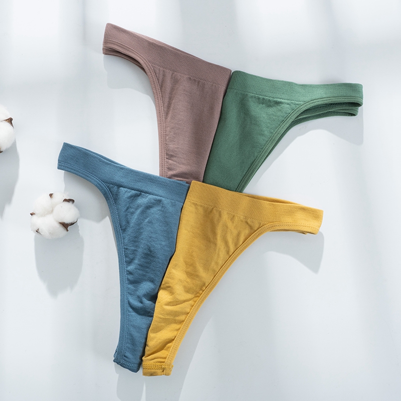 2PCS Women Panties Seamless Briefs Underwear Low Rise Underpants Sexy Lingerie Pantys High Elasticity Comfortable Intimates