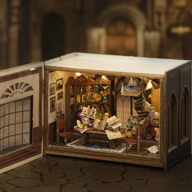 มินิตุ๊กตา Miniatures Diy บ้านตุ๊กตา Miniaturas Maison sylvanian บ้านเด็กวันเกิดคริสต์มาสปีใหม่ของขวัญ 2014 ใหม่