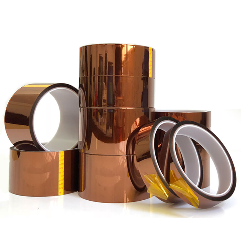 30meter x 5-40mm Hohe Temperatur Polyimid Klebeband Hitze Beständig Isolierung Polyimid Film Klebeband 10mm
