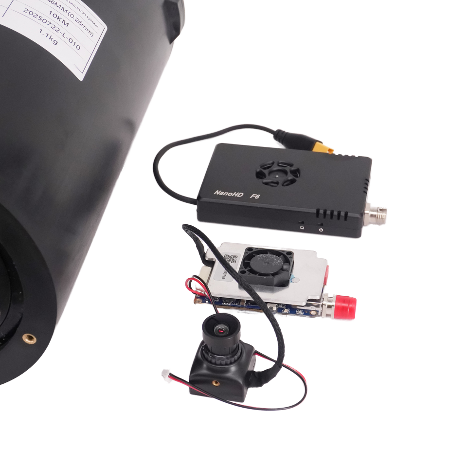 Meerdere besturingsprotocollen Drone-controller Lucht- en grondmodule Accessoires voor glasvezelgegevensoverdrachtmodule