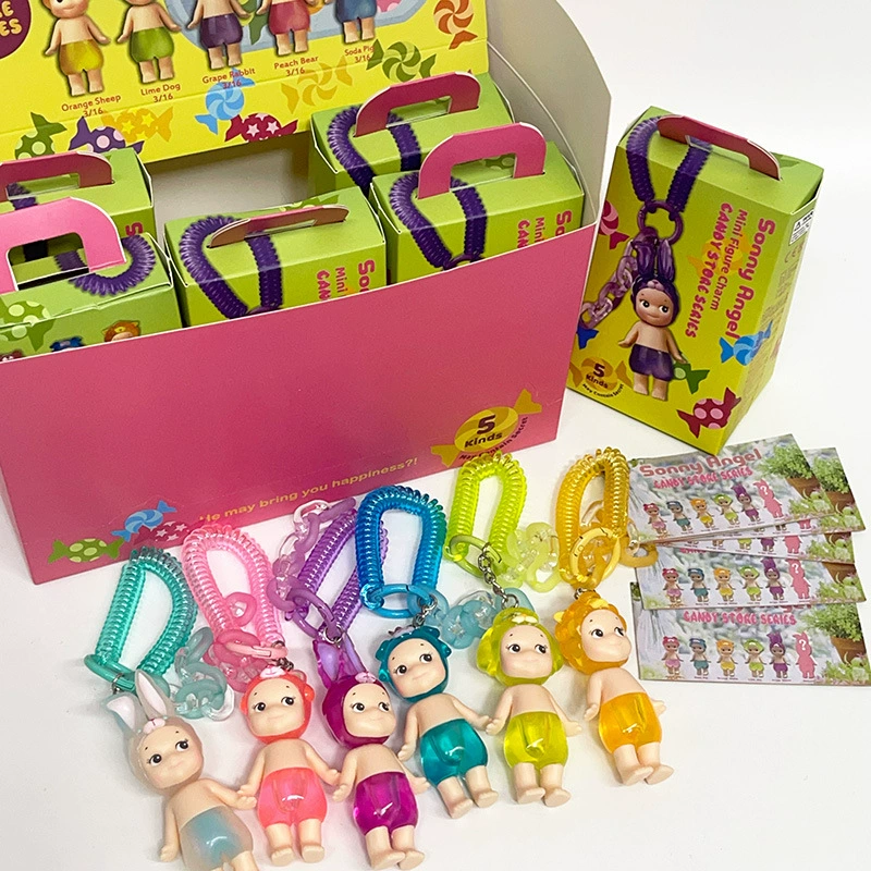 Candy House Engel Schlüsselanhänger Blind Box Puppe Tasche Anhänger handgemachte kreative Cartoon Spielzeug Geburtstag Valentinstag Geschenk Mystery Boxen
