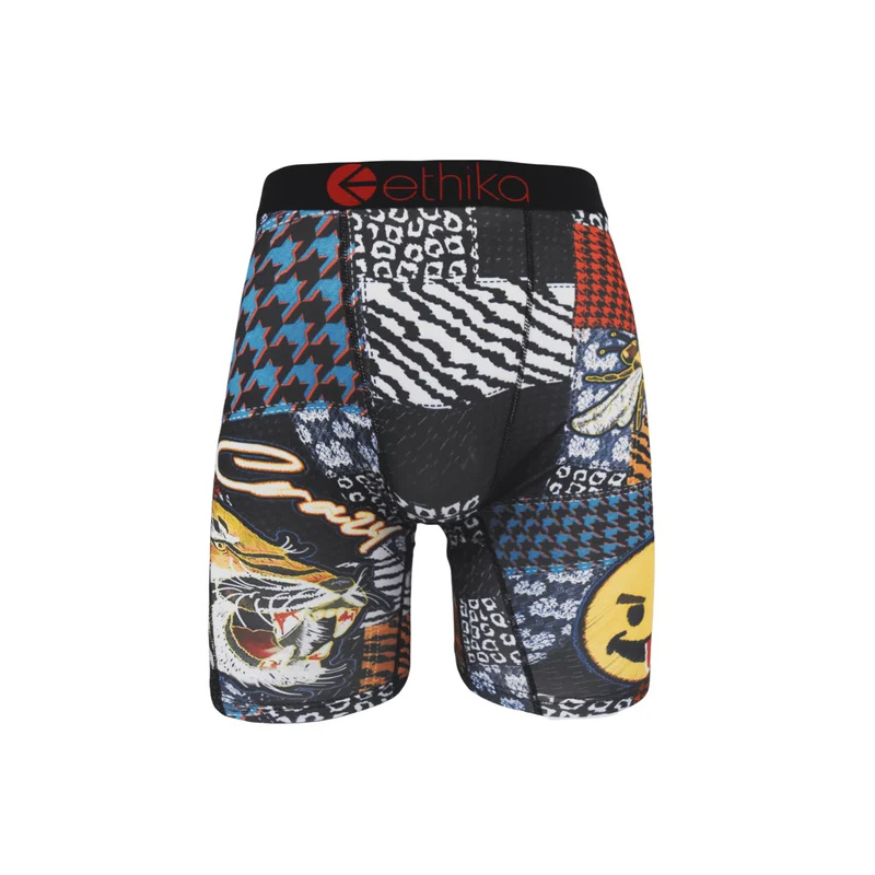 Ethika กางเกงในผู้ชายพิมพ์เซ็กซี่กางเกงบ็อกเซอร์ Cueca กางเกงในชายกางเกงบ็อกเซอร์กางเกงในบ็อกเซอร์กางเกงในชายขนาดใหญ่พิเศษ