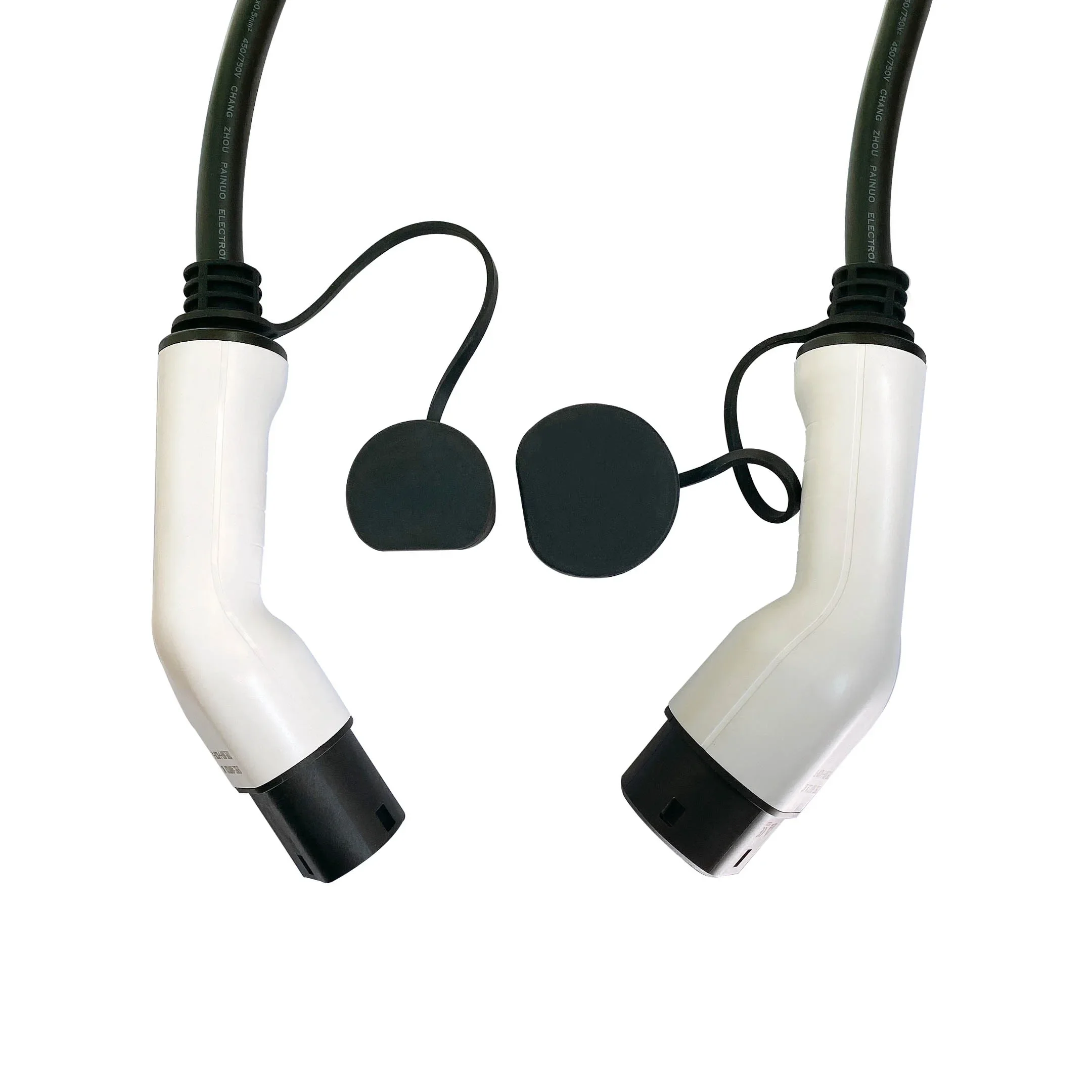 Portable EV Charging Cable 32A 22KW 3 Phase Electric Car Charger 3.5KW 16A 1 Phase EVSE Kit EV Cable Type 2 to Type 2 IEC62196-2