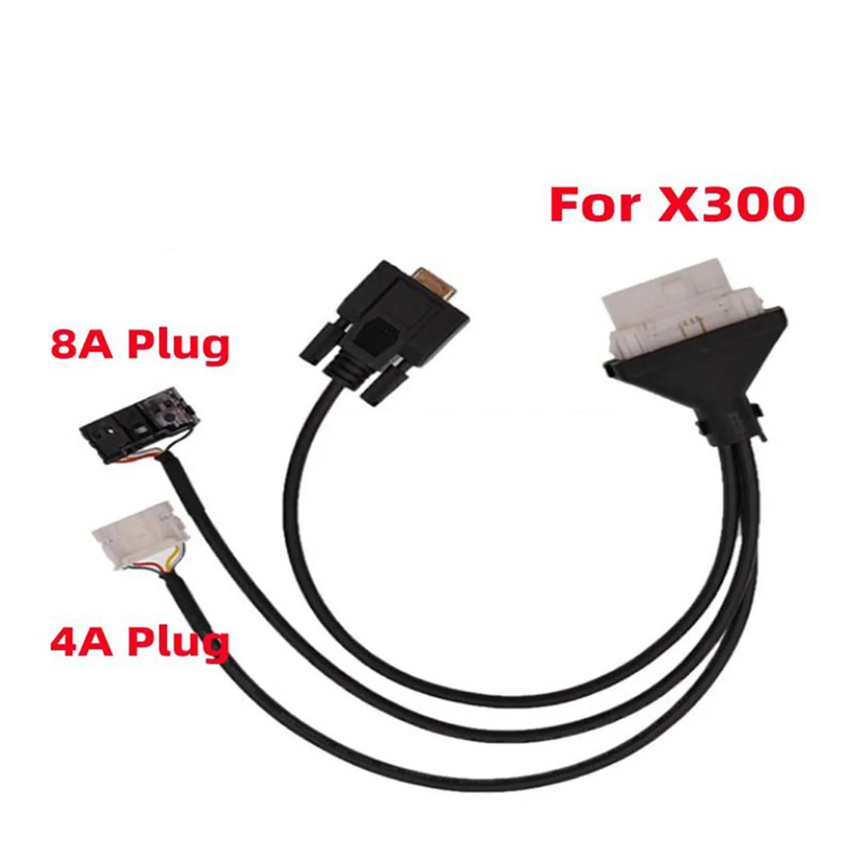 BABQ For Toyota 2-In-1 4A and 8A 4A+8A Auto Smart Card Without Pass Word Wire Harness OBD Cable for OBDSTAR X300 Autel 808