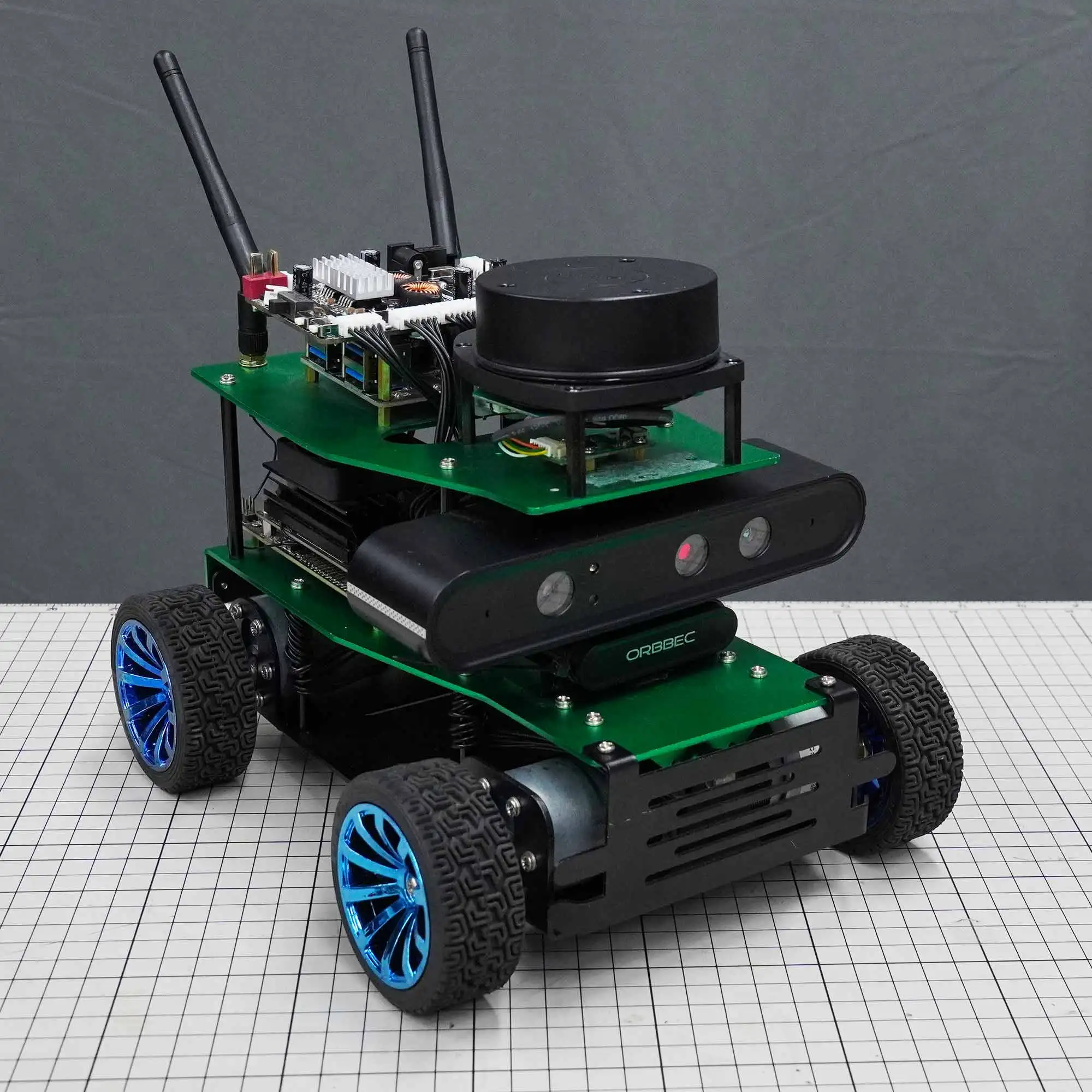 Yahboom Programmable 4WD Smart Car Robot With Lidar 520 Motor Speech Recognition for Jetson NANO Raspberry Pi 5 ROSMASTER X1