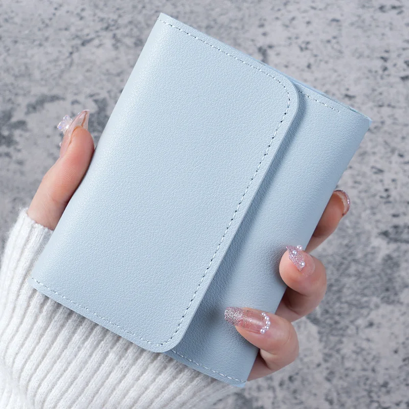 Einfache und kurze Geldbörse Student Ticket Inhaber Multifunktion karten tasche