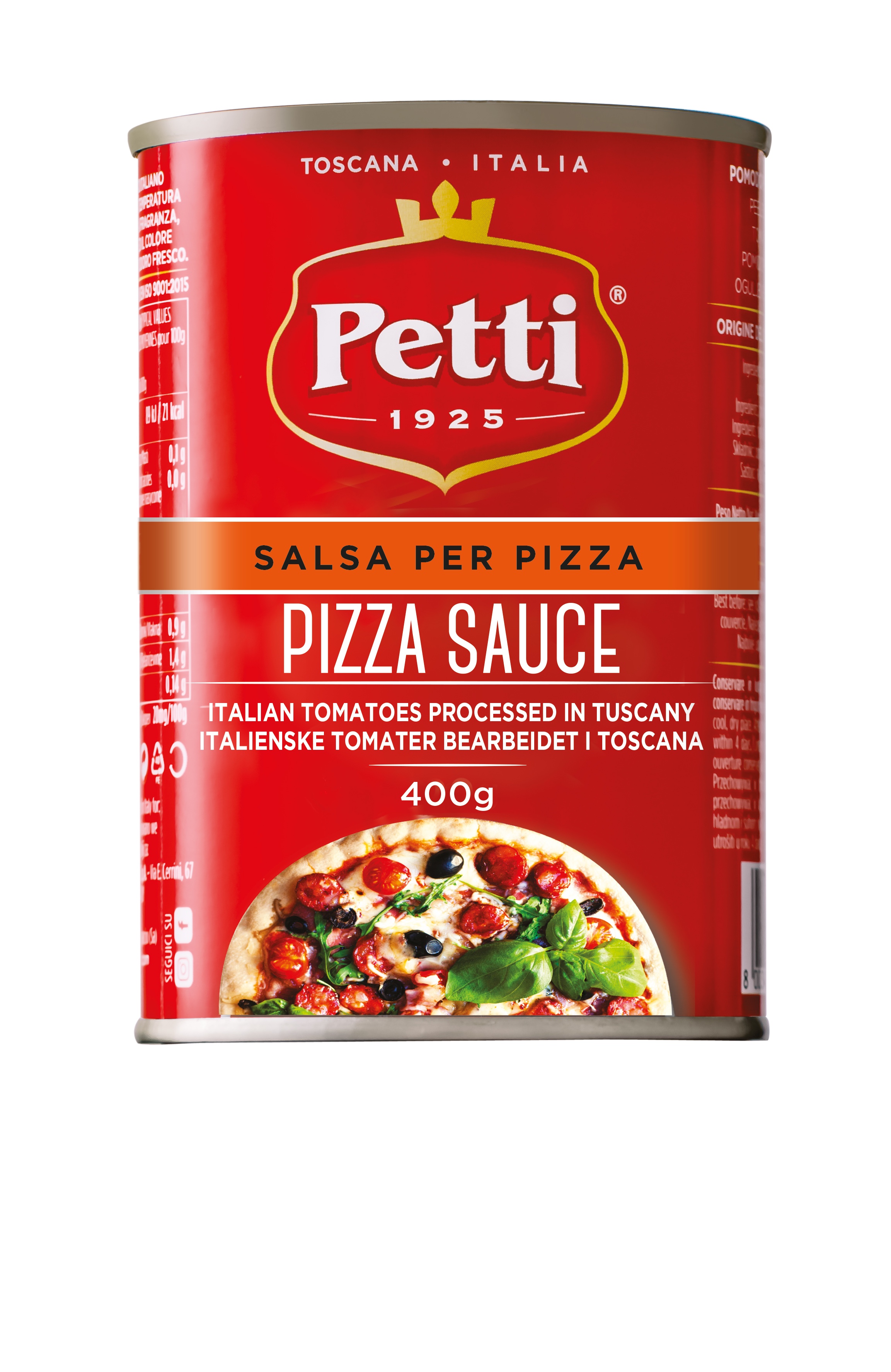 Clasica 400g-petti pizza sauce