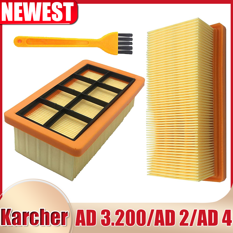 Kärcher AD2/AD2 배터리/AD3/AD3 Premium/AD4/AD4 Premium/AD3.200/AD3.000 재 및 건식 진공 청소기 교체용 필터