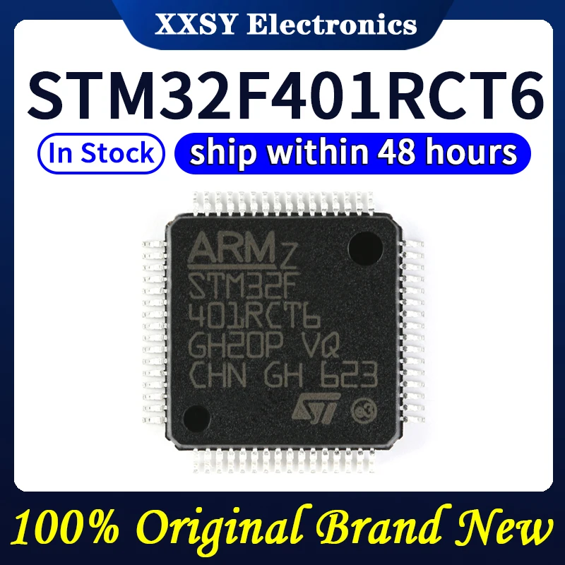 STM32F401RCT6 STM32F401RET6 STM32F401RBT6 STM32F401CBU6 STM32F401CCU6 STM32F401CEU6 STM32F401CDU6 En stock 100% Original y nuevo