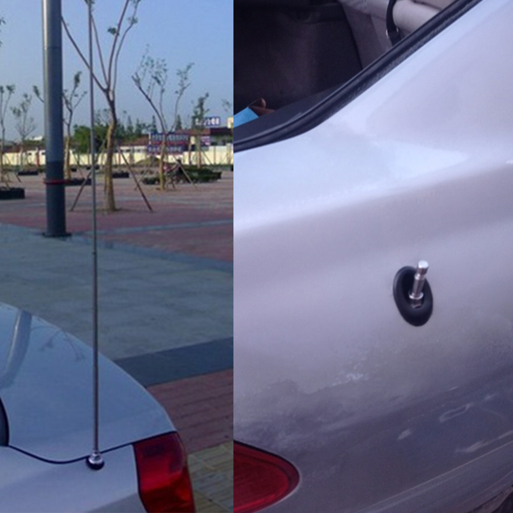 12V AM FM トランスミッターアンテナ電気アンテナ自動伸縮式外装車両アクセサリーカーラジオオーディオユニバーサル