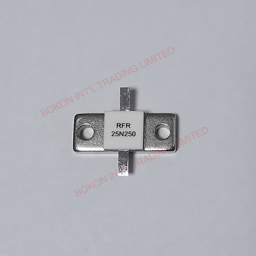 25 Ohm 250 Watt Flanschwiderstände RFR 25N250 ersetzt RFP-250-25rm 31a1076f RF Power Dickschicht 250 W 25 Ω DC-3 GHz RFR25N250