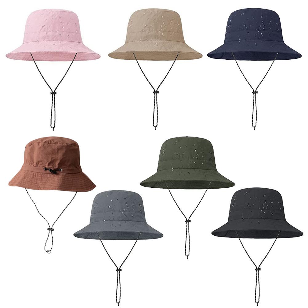 Chapeau de pêcheur imperméable pour femmes, Protection solaire d'été Anti-UV, Camping randonnée alpinisme, seau Panama pour hommes, chapeau d'extérieur