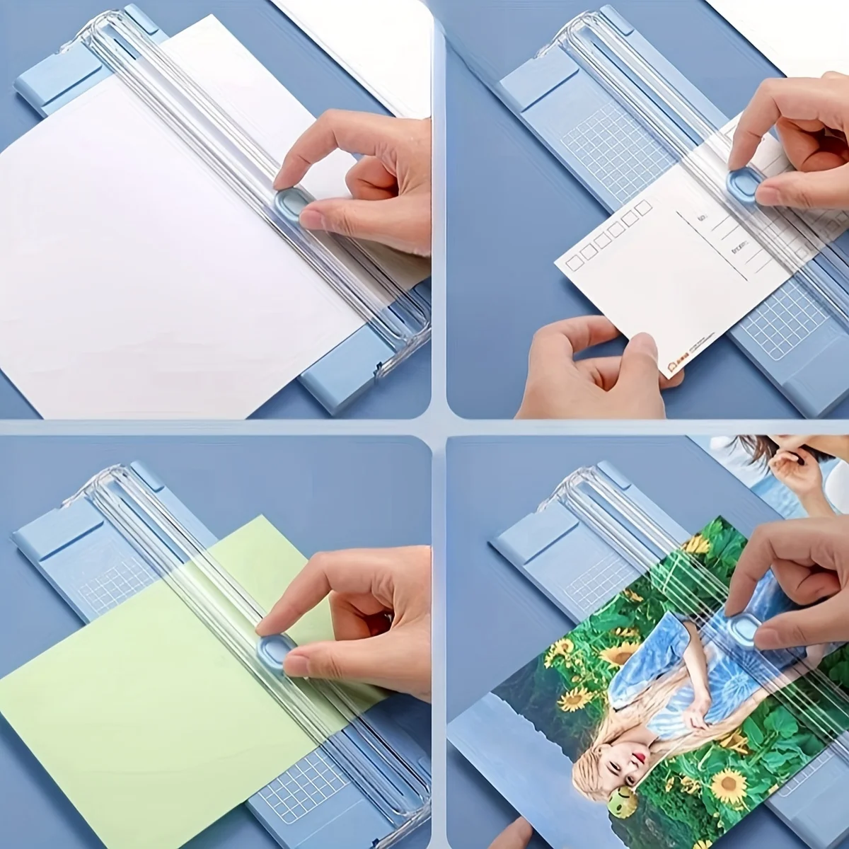 1pca4 mini aparador de papel cortador de papel máquina de corte para artesanato cartão de papel foto papel laminado scrapbook casa artesanato ferramentas novo