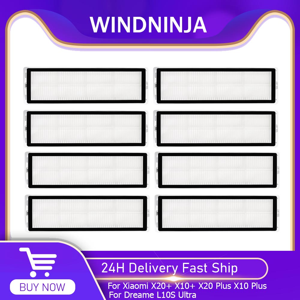 Hape Filter Part For Dreame L10S Ultra Filter Core For Xiaomi Robot Vacuum X20+ X10+ X20 Plus X10 Plus Replacement Filter