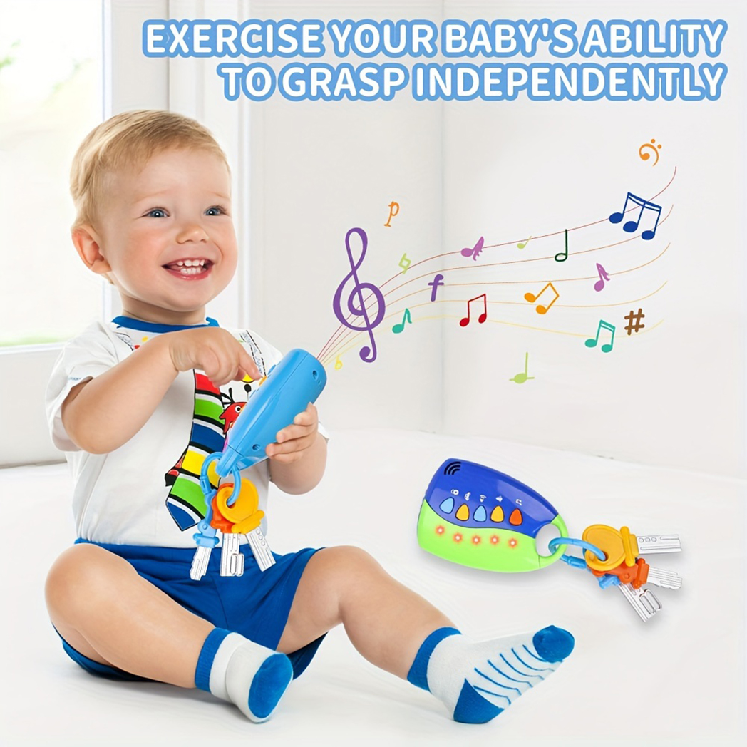 Funwee Musical โทรศัพท์มือถือสมาร์ทของเล่นรถปลอมของเล่นคีย์เสียงและไฟสนุกและของเล่นเพื่อการศึกษาสําหรับ Travel Play