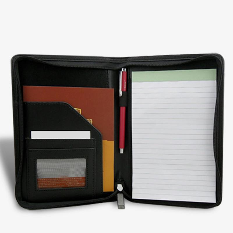 A5 PU Leder Ordner Business Padfolio Manager Multi-funktion Büro Organizer Planer Notebook Schule Büro Treffen Ordner