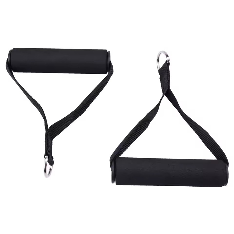 2 pezzi di fasce di resistenza per esercizi da palestra con impugnatura in corda professionale con maniglie antiscivolo Accessori per il fitness