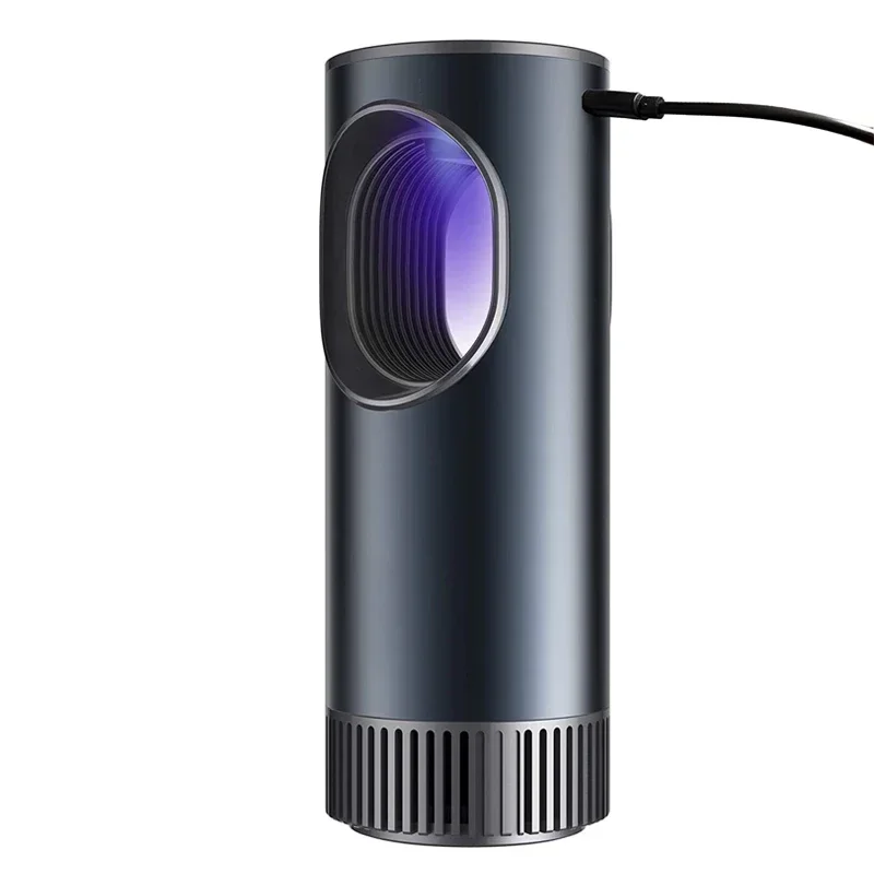 เครื่องกรองอากาศไอออไนเซอร์รถยนต์พร้อมไฟ UV ตัวชี้วัดคุณภาพอากาศขนาดเล็ก
