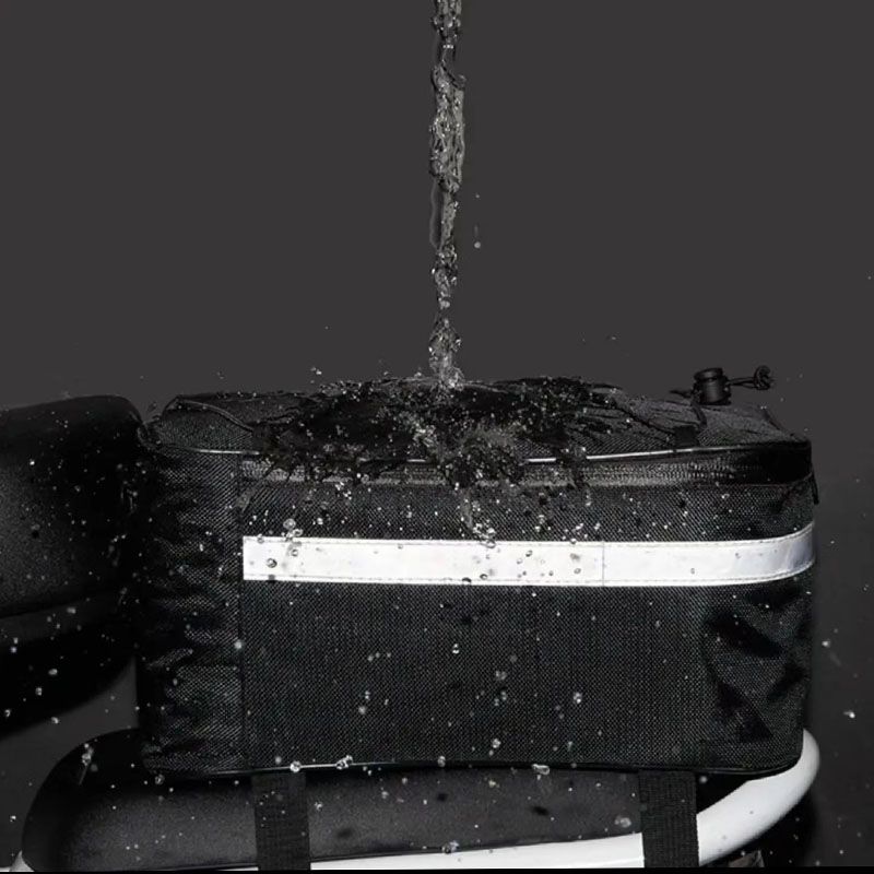 ポータブル自転車トランクバッグ自転車ラックリアバッグ 13L/9L/5L 後部座席サドルサイクリング反射荷物キャリア