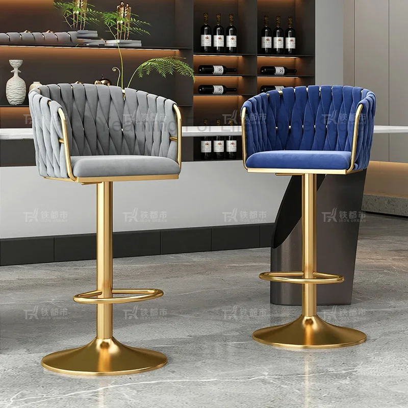 Taburete Cocina-Chaises de Bar Ergonomiques à Haute Conception, Mobilier d'Nikde Salon, 73