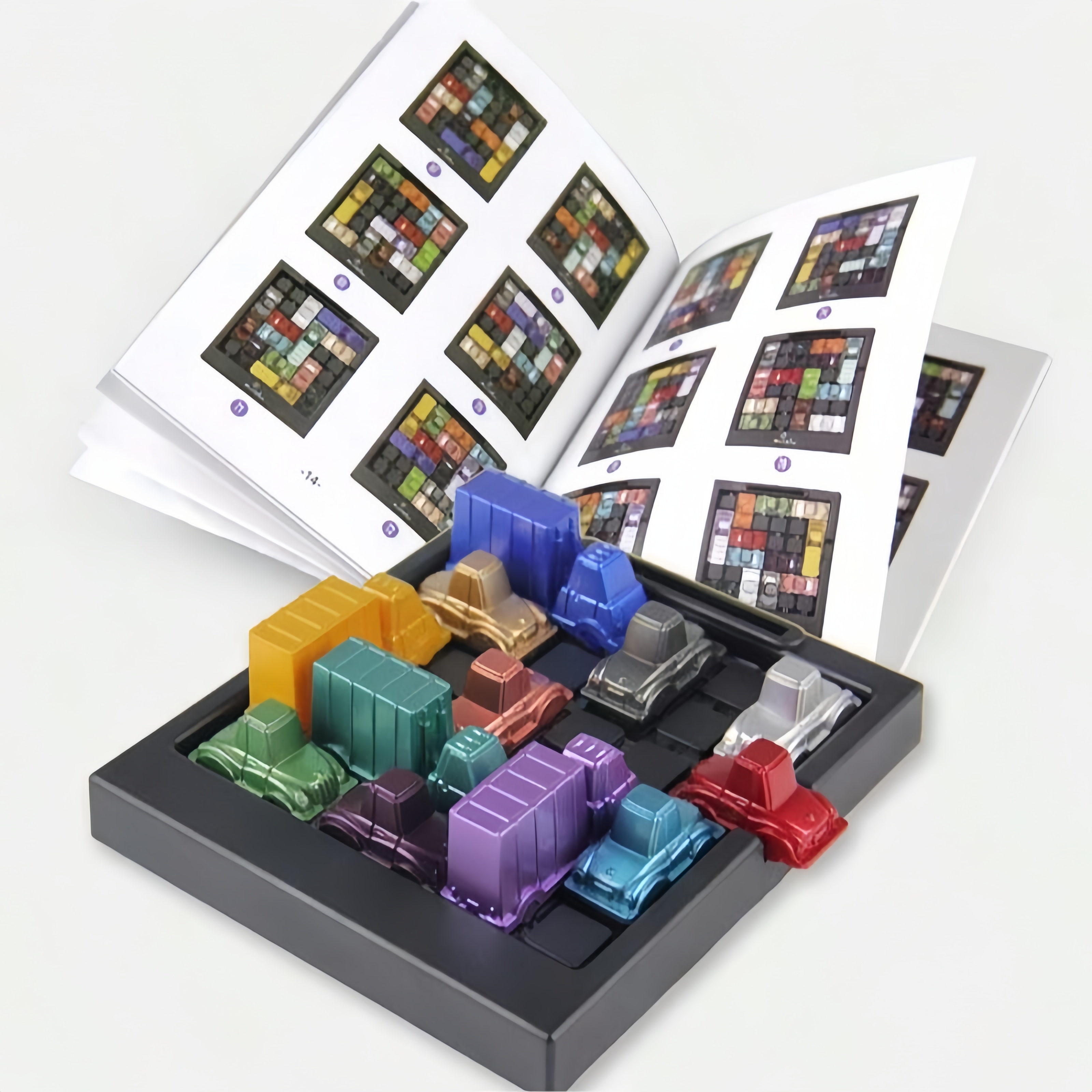 Logiczna gra komputerowa rozumowania Huarong Road, dziecięce Puzzle, puzzle Puzzle, gra w godzinach szczytu ruchu puzzle