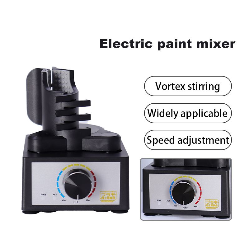 Mini impastatrice da banco Miscelatore vortice Agitatore elettrico per vernice Velocità regolabile Strumento per la creazione di modelli di hobby fai-da-te PMKJ020
