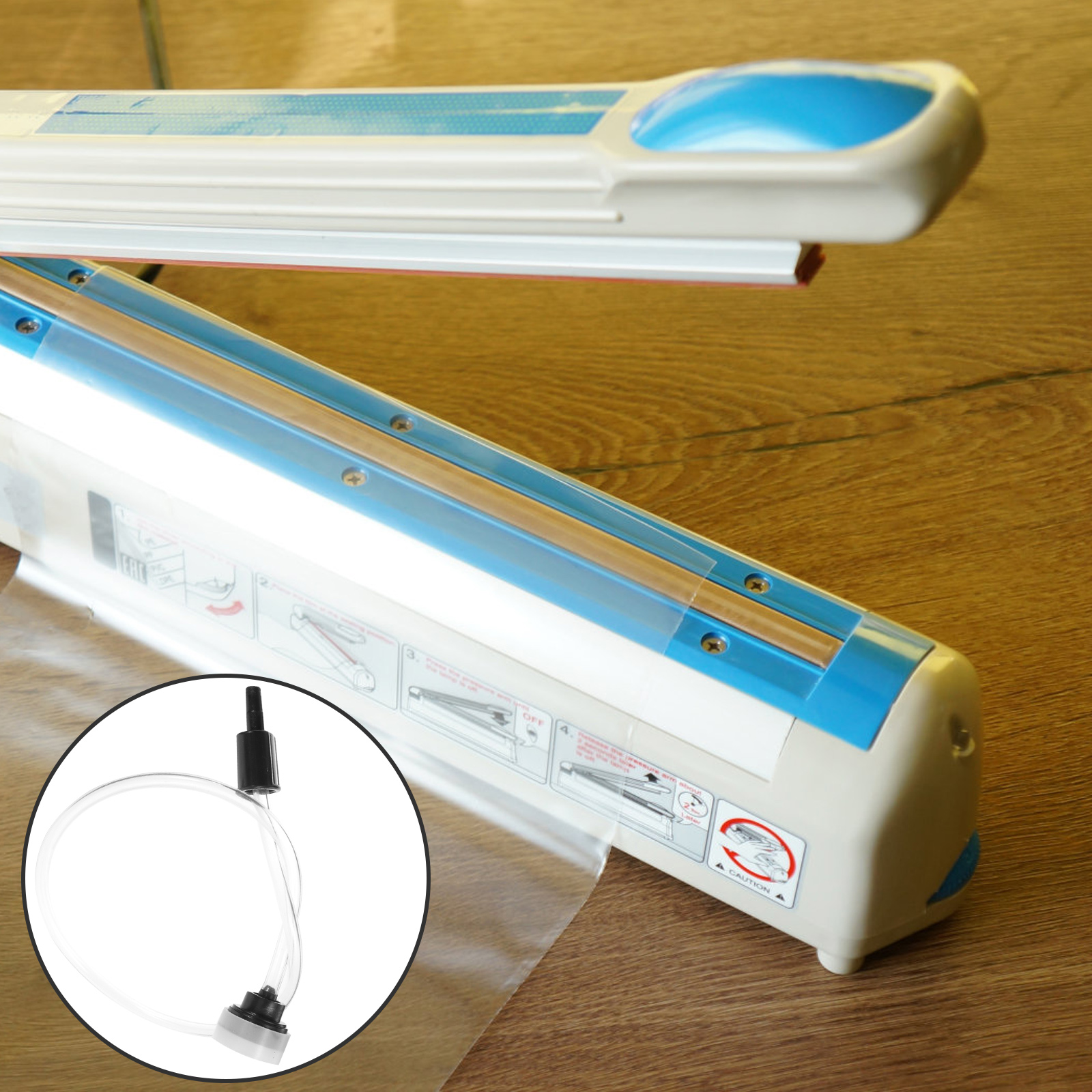 Máquina de selagem a vácuo mangueira automática aferidor de alimentos tubulação de bombeamento externo