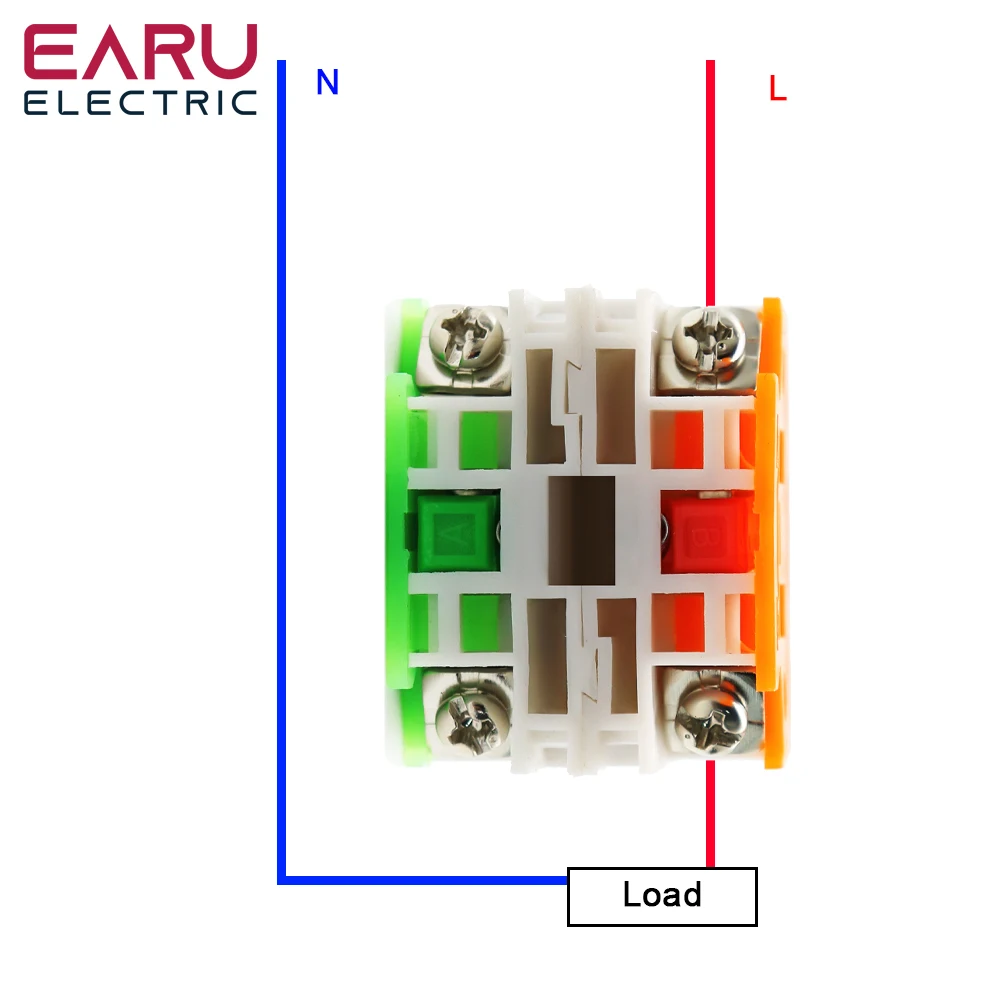 Tapa de seta roja 1NO 1NC DPST interruptor de botón de parada de emergencia AC 660V 10A equipo de interruptor elevador enganche autobloqueo