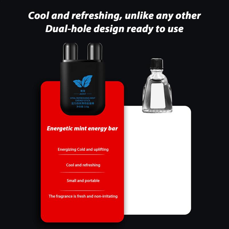Nose Inhaler Stick 1ml2/pcs Nasal Inhaler Tubes Dual-Holes For Sinus Relief Portable Nasal Inhaler Tubes With Cooling Oils