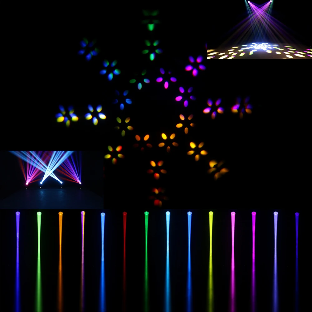 Shehds-ビームムービングヘッド電球、ダブルプリズム、dmx512、ナイトクラブ、ウェディングシアター、ディスコ、プロのクリスマスライト、275w
