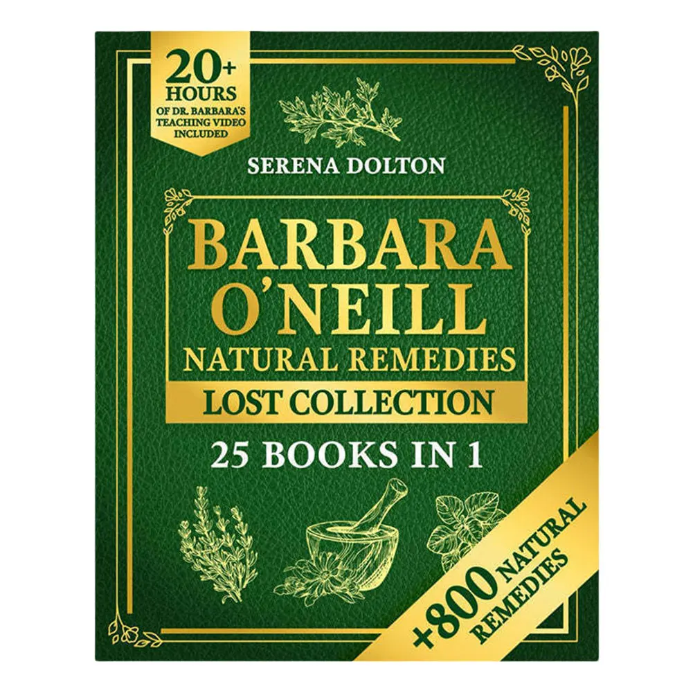 Libro de colección de remedios a base de hierbas, remedios a base de hierbas naturales, colección completa para descubrir bienestar, estilo de vida sin tóxicos