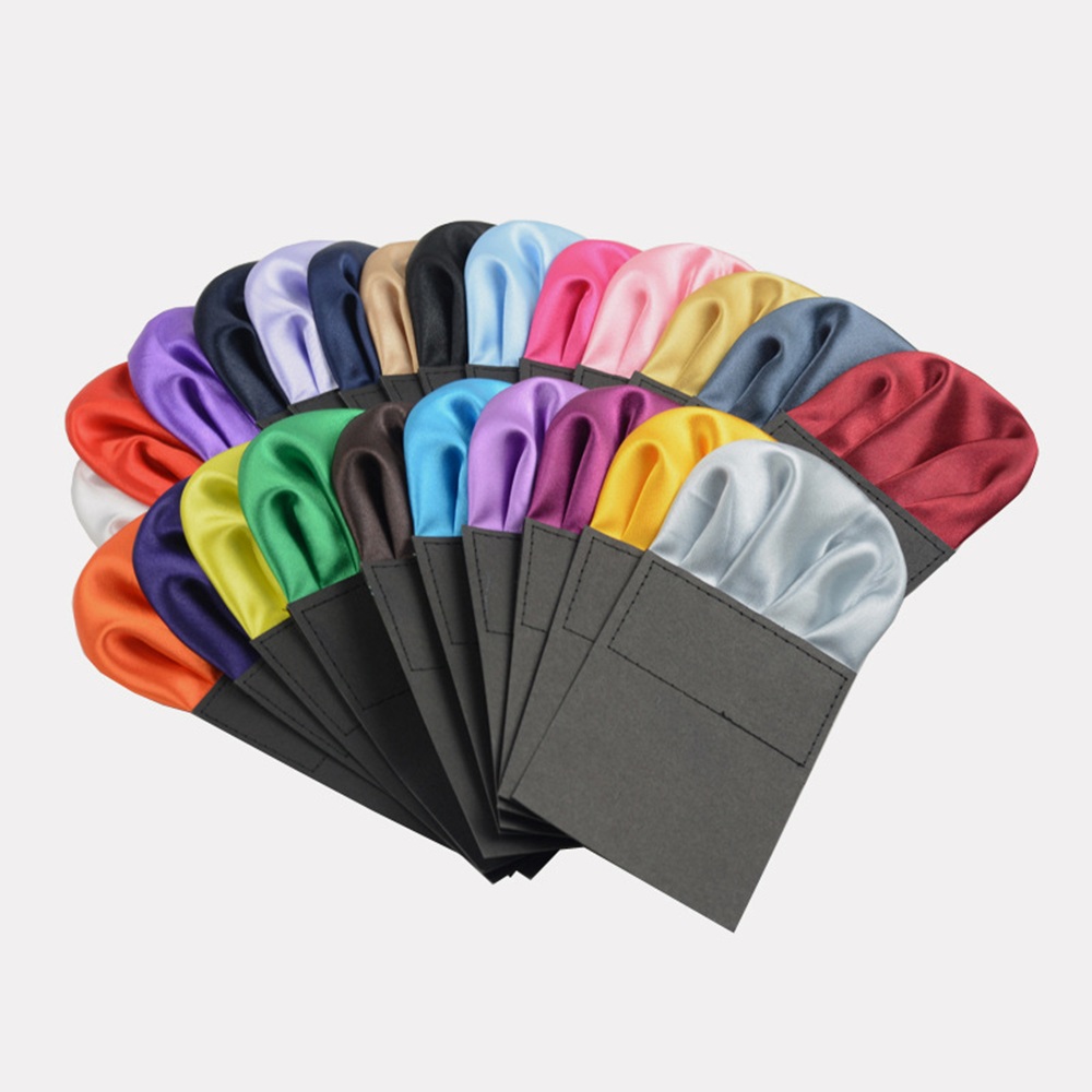 Plug-in-Taschenhandtuch für Herren, Business-Accessoire, Taschentuch, quadratischer Schal, Brusttuch für Hochzeit, individuelles Logo