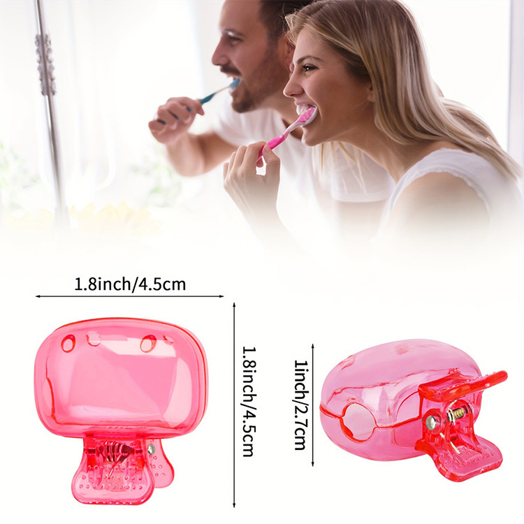 Toothbrush Holder Must-have Travel Toothbrush Protective Cap Portable Plastic Toothbrush Case