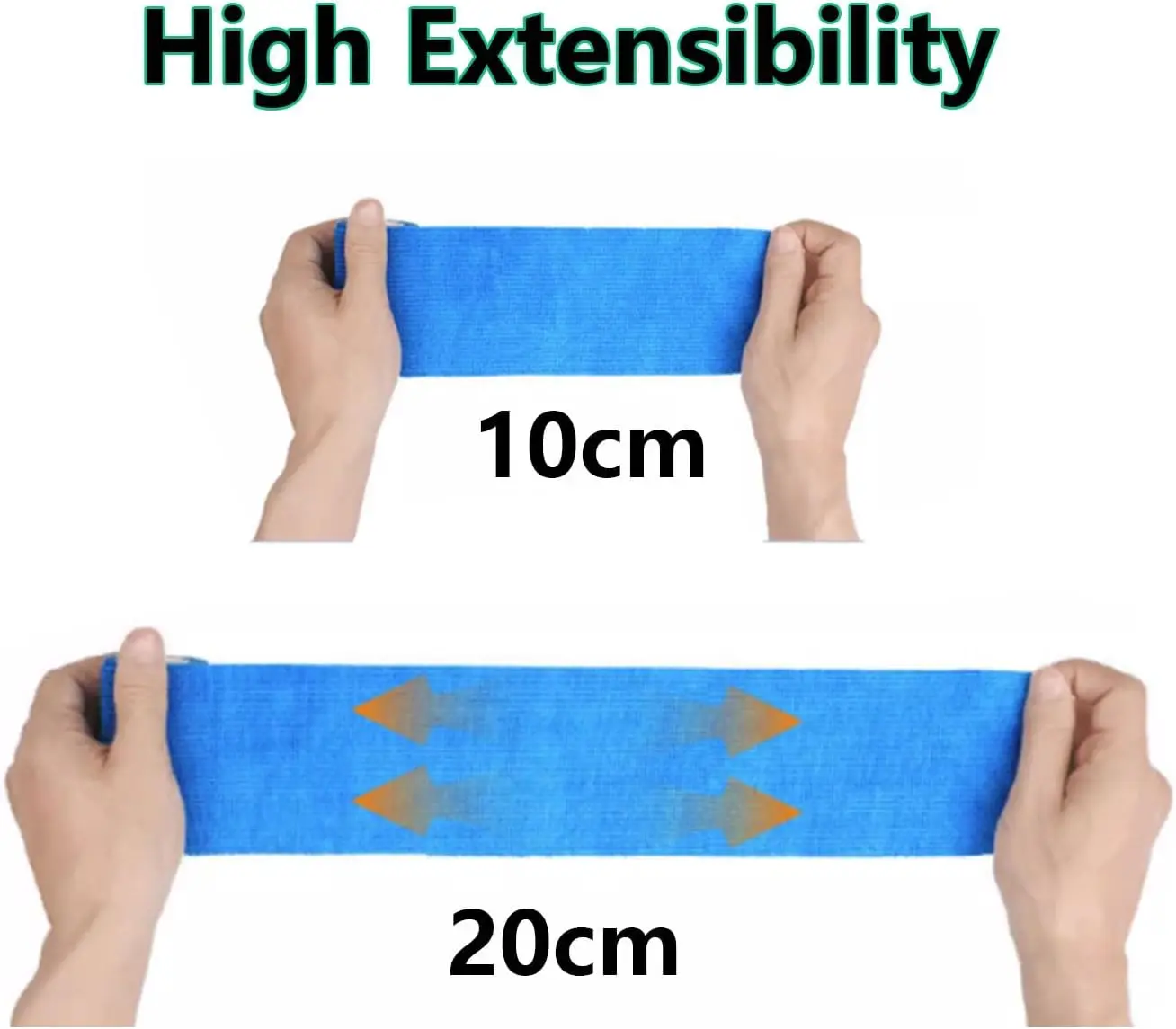15 Uds 2,5/5/7,5 cm colorido deportes autoadhesivo elástico transpirable cinta deportiva para rodilleras dedo tobillo ayuda Kit herramienta para mascotas