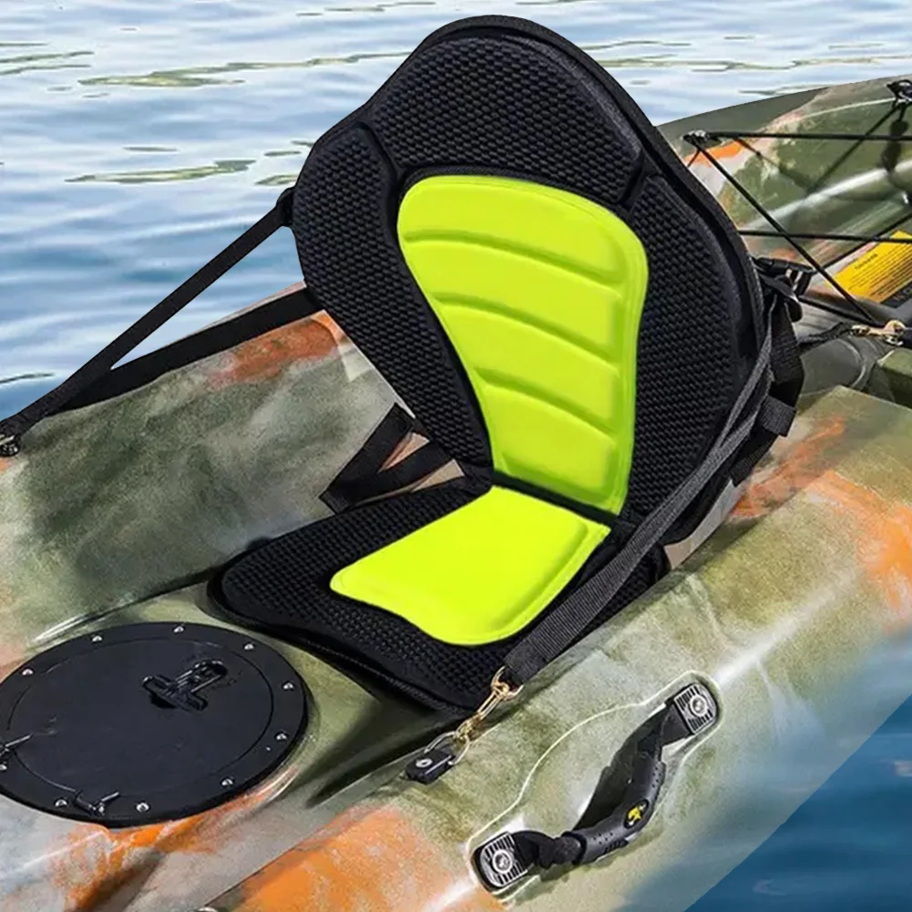 Asiento de tabla de Paddle para Kayak, asiento con respaldo ajustable con bolsa de almacenamiento, asiento con respaldo antideslizante para lanchas de remos, pesca, canoa