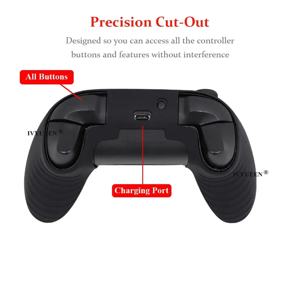 IVYUEEN MixColor Protector de silicona para XBox Series S X XSS XSX controlador ThumbStick Grip Caps Gamepad Protector cubierta
