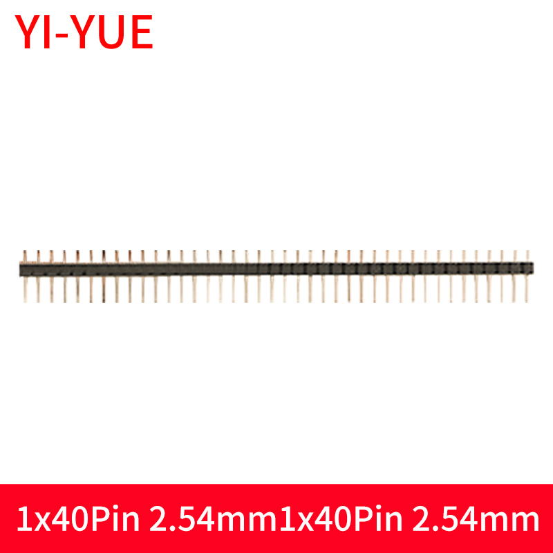 10PCS 1x40Pin 2.54mm Single Row Female + 10pcs 1x40 Male Pin Header Connector