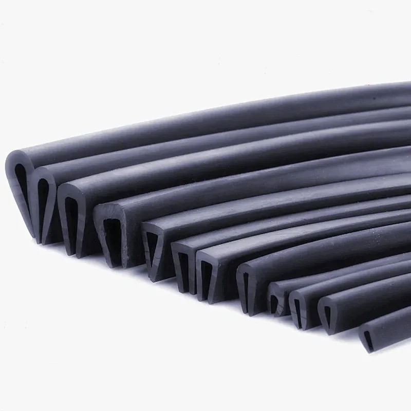 Gummi-U-Streifen, Kantenschutz, umschlossen, gebundenes Glas, Metall, Holz, Platten, Platten für Glas, Metall, Holz, Platten, Platten, Schrank