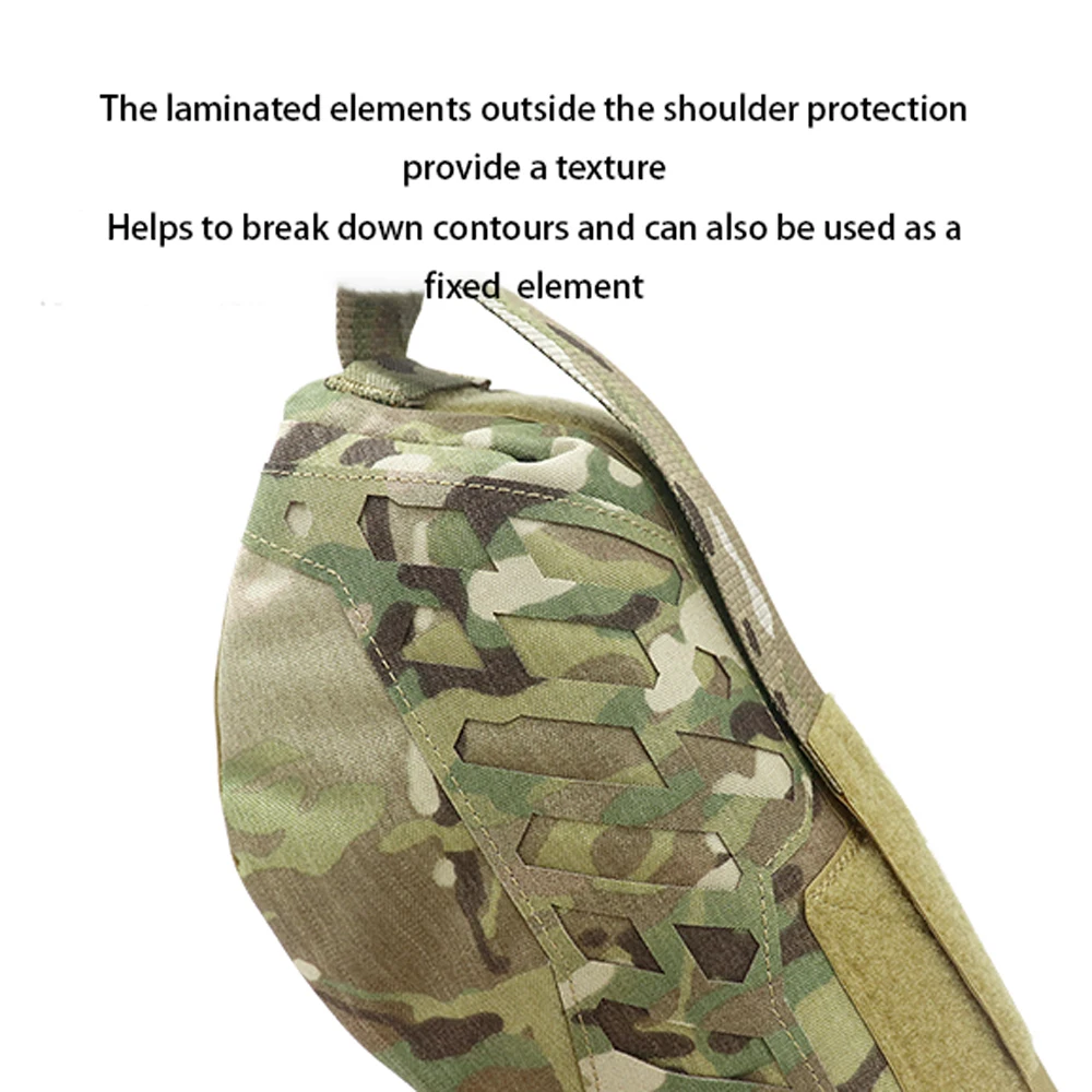 Tactical Vest Extension Shoulder armor ARS ARMA A-23 Aylet shoulder guard
