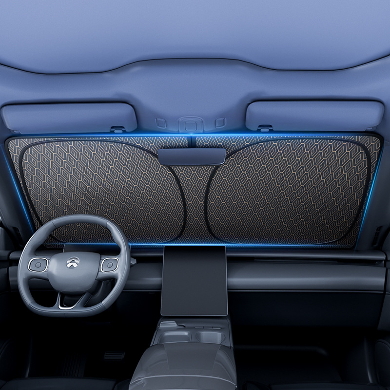 折りたたみ車のフロントガラスサンシェードカバーバイザープロテクターインテリア抗 UV 太陽フロントガラスパラソル自動車アクセサリー