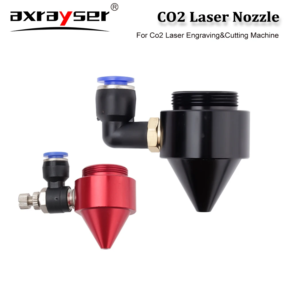 Co2 레이저 조각 절단기용 Axrayser 공기 노즐 Co2 조각 가스 노즐