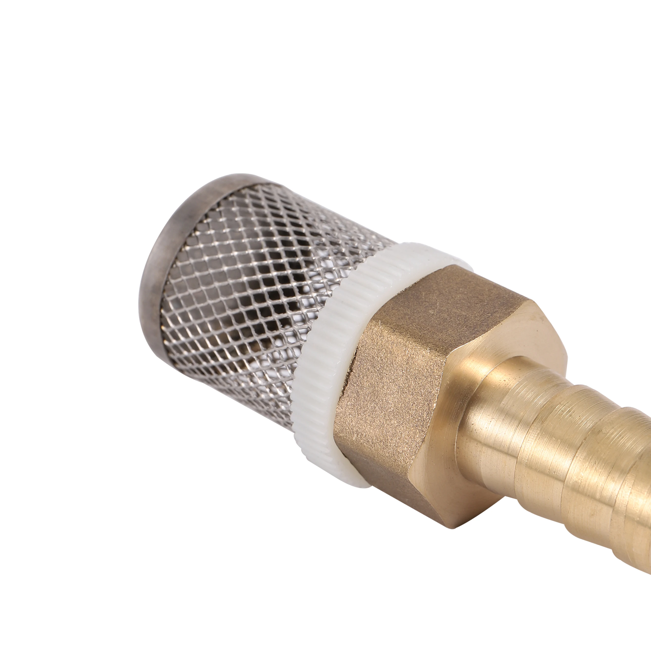 6-19Mm Thép Không Gỉ Dạng Lưới Lọc Tưới Vườn Bảo Vệ Máy Bơm Vòi Lọc Nước Vệ Sinh Lưới Đồng Lọc