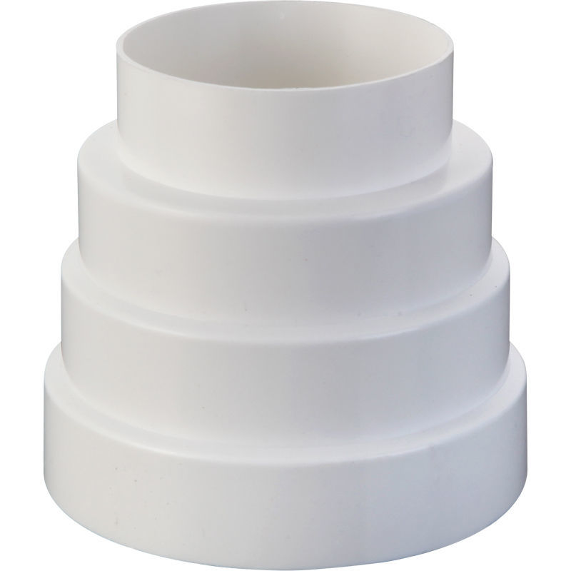 ท่อไอเสียท่ออะแดปเตอร์ท่อพลาสติกลดวาล์วตรวจสอบ80-200 Mm ท่อ Reducer สำหรับระบายอากาศระบบฮาร์ดแวร์
