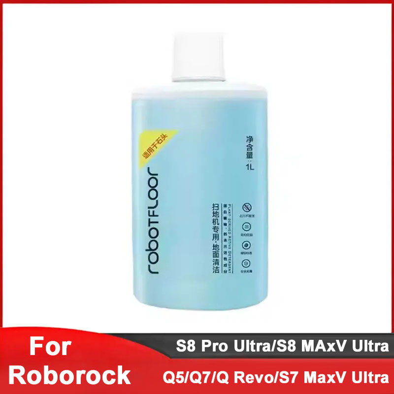 Solución de limpieza de suelo para Roborock Q7 Q5 Q Revo S8 Pro Ultra S8 MaxV Ultra S7 MaxV Ultra S8 PLUS S8 + piezas de aspiradora