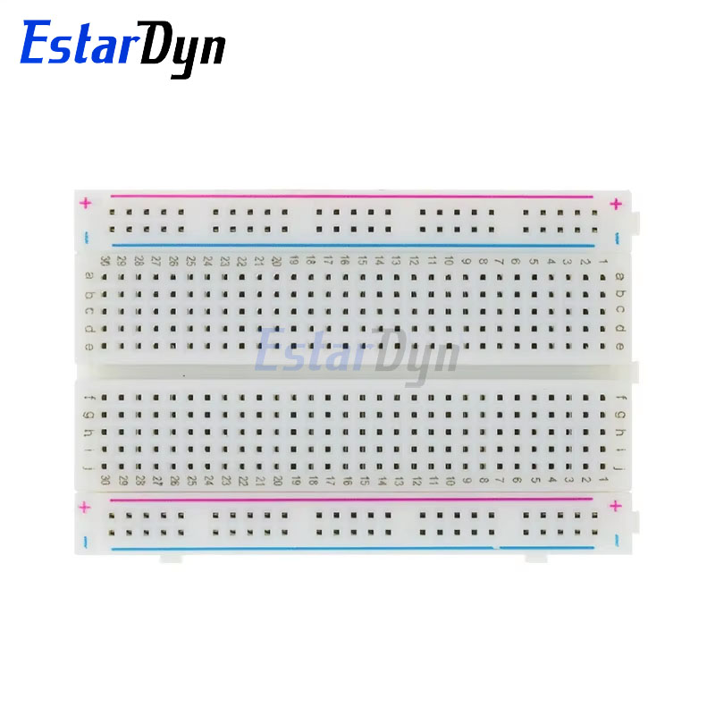 Estardyn MB102 Solderless Breadboard 830/400 Holes PCB Prototyping Board for Arduino DIY Projects High Quality