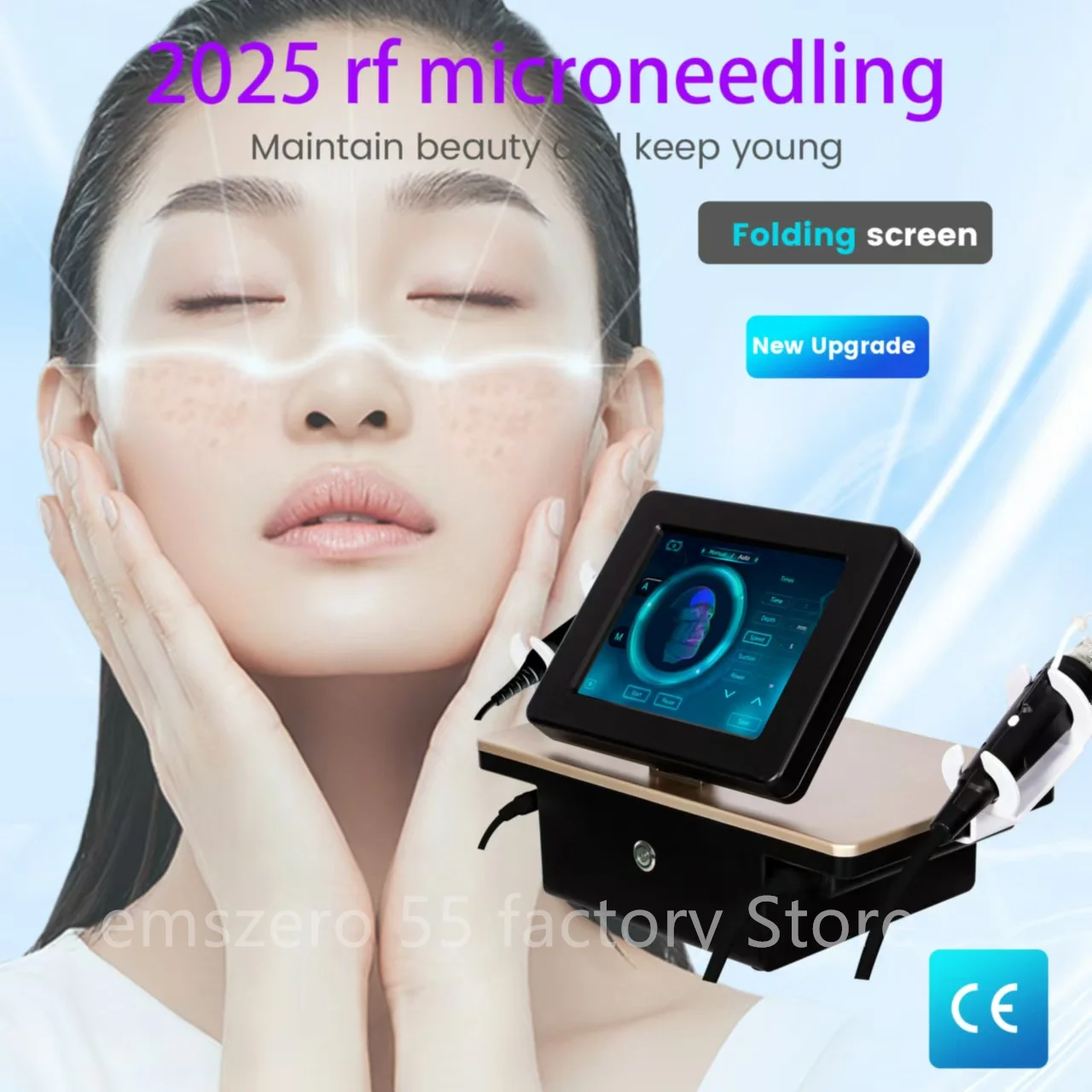 Morpheus 8 RF Microneedle Machine Stretch Mark Remover Fractional Beauty Salon Skin Tight Face Lift BUSINESS EQUIP