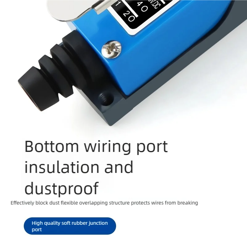 Switch ME-8108/04/07/11/12/22/66/69/9101 Limit Switch Rotary Adjustable Roller Lever Arm Travel Switch 1NC 1NO Waterproof IP65