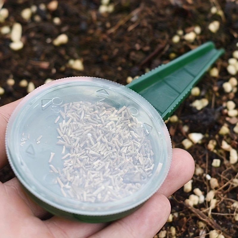 เมล็ดพืช Sower Plant Seeder Garden มัลติฟังก์ชั่เครื่องหยอดเมล็ดเครื่องมือปรับให้เข้ากับขนาดเมล็ดต่างๆ