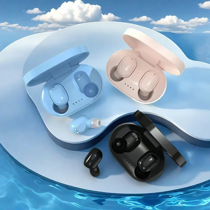 Auriculares Bluetooth TWS Auriculares inalámbricos con Bluetooth auriculares con cancelación de ruido con micrófono A6S auriculares para teléfono inteligente